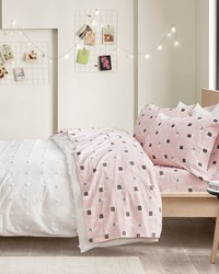 Cozy Soft Pink Llamas Full by   