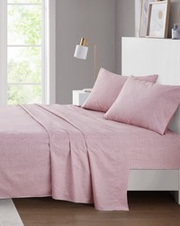 Printed Microfiber Blush Waves Twin by   