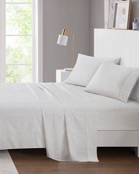 Printed Microfiber Beige Dotted Arches Twin by   