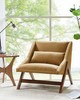 Olliix Boomerang Mustard Yellow/Pecan