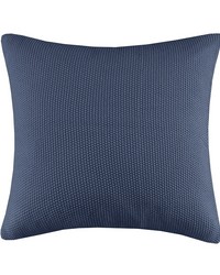 Bree Knit Indigo Euro Pillow Cover by   