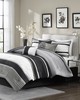 Olliix Blaire 7 Piece Comforter Set Grey
