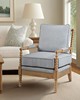Olliix Donohue Light Blue/Camel Oak