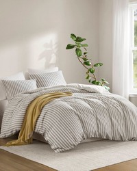 Etta Grey 3PCS Duvet Set King by   