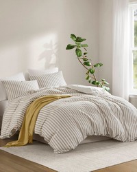 Etta Tan 3PCS Duvet Set Queen by   