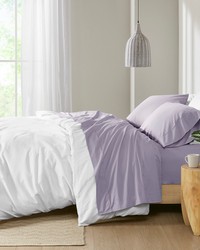Peached Percale Purple Twin by   