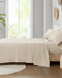 300 Thread Count Organic Cotton Taupe Queen by   