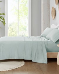 300 Thread Count Organic Cotton Aqua Queen by   