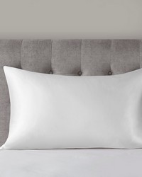 Silk White 100% Mulberry Single Pillowcase by   