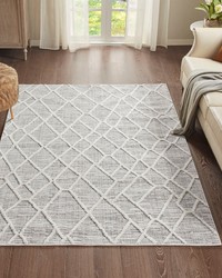 Ashley Gray Cream Terni Pebble Indoor Area Rug by   