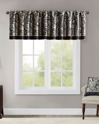 Aubrey Jacquard Window Valance 50x18