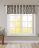 Olliix Saratoga Valance Grey/White