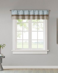 Amherst Polyoni Pintuck Window Valance 50x18