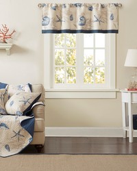 Bayside Valance Printed Valance 50x18