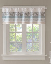 Dawn Printed and Pieced Rod Pocket Valance 50x18
