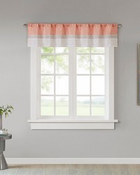 Amherst Polyoni Pintuck Valance 50x18