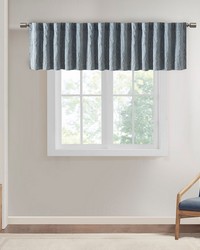 Andora Faux Silk Embroidered Window Valance 50x18