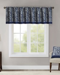 Aubrey Jacquard Window Valance 50x18