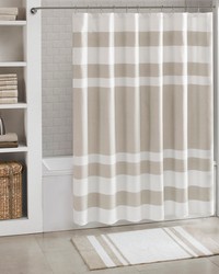 Spa Cotton Taupe Reversible Bath Rug by  Swavelle-Millcreek 