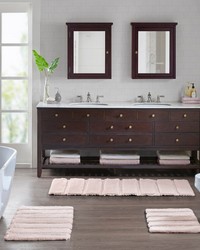 Tufted Pearl Channel Blush Rug by  Swavelle-Millcreek 