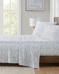 200 Thread Count Printed Cotton Green Leaves Full by   