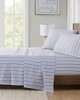 Olliix 200 Thread Count Printed Cotton Full
1 Blue Stripe