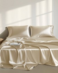 Satin Champagne Twin by   