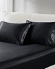 Olliix Satin Pillowcase Black