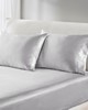 Olliix Satin Pillowcase Light Grey