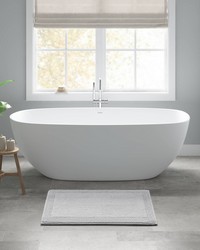 Splendor Grey 100% Cotton Tufted 3000 GSM Reversible Bath Rug by  Swavelle-Millcreek 