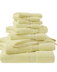 Bath Towel Set Yellow by   