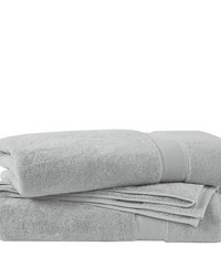 Bath Towel Set Silver by   