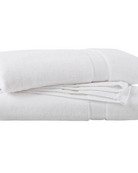 Bath Towel Set White by   