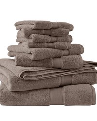 Bath Towel Set Mocha by   