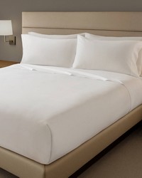 Percale Weave Bright White Queen by   