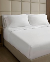 Percale Weave Bright White Full by   