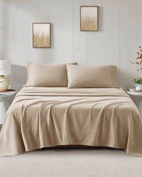 Micro Fleece Khaki Twin by   