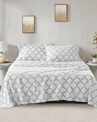 Micro Fleece Grey Geo Twin by   