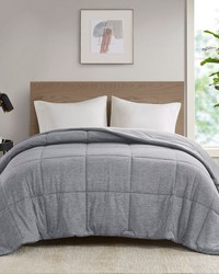 Comfort Cool Jersey Knit Grey King by   