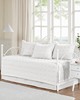 Olliix Brooklyn Cotton Jacquard Daybed Set Ivory
