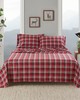Olliix Cotton Flannel Red Plaid