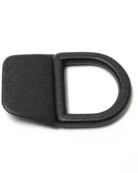 3 4in Sewable D Ring Black by  Abbeyshea Fabrics 