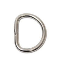 1in SS Welded D Ring Steel by   