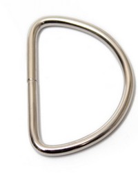 1 1 2in D Ring Nickel PlateNickel Plated Steel by   