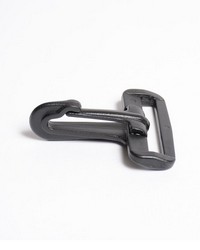 1 1 2in Pre Assemb Snap Hook Black by   
