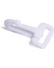 Abbeyshea Fabrics Pre Assembled Snap Hook White