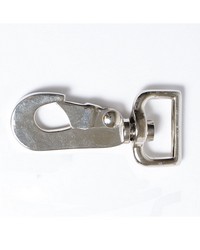 1in Heavy Spring Snap Nickel Plated Steel by   