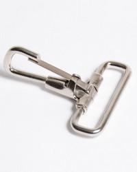 1 1 2in Snap Hook Nickel Plated Steel by   