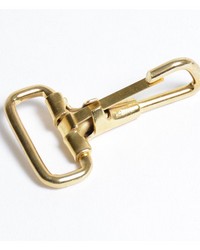 1in Snap Hook Brass Plated Steel by   