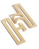 Abbeyshea Fabrics Surcingle Hook and Clasp Brass Plated